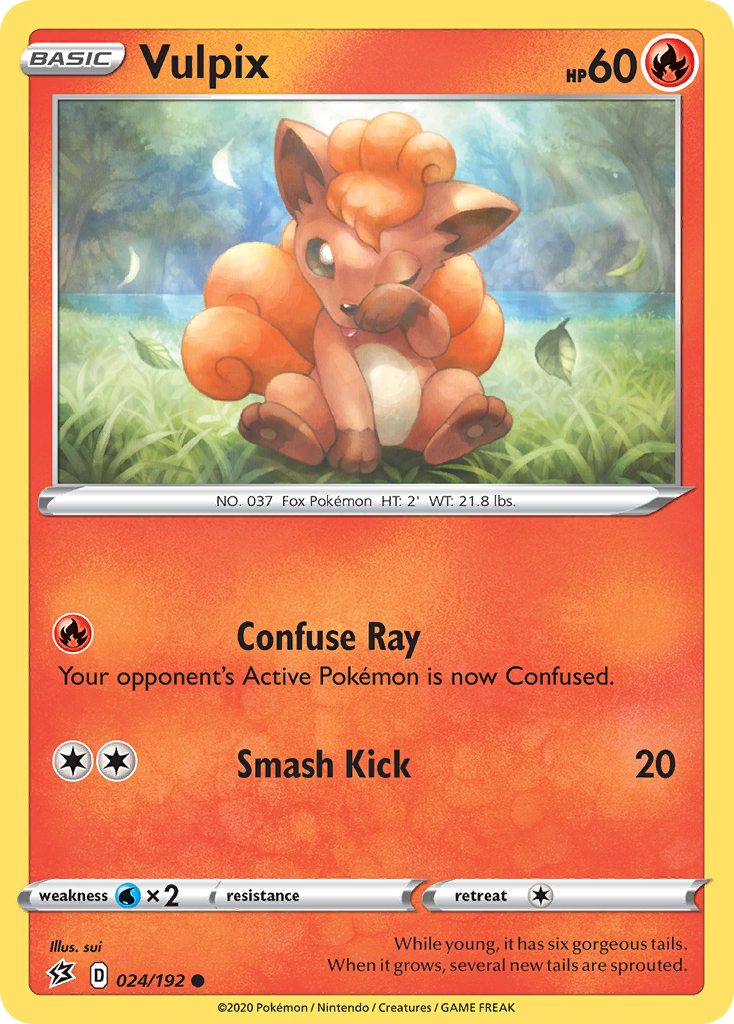 Vulpix (024/192) [SWSH02: Rebel Clash]
