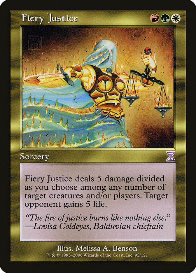 Fiery Justice (92) [Timeshifted]
