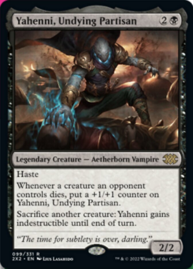 Yahenni, Undying Partisan (99) [Double Masters 2022]