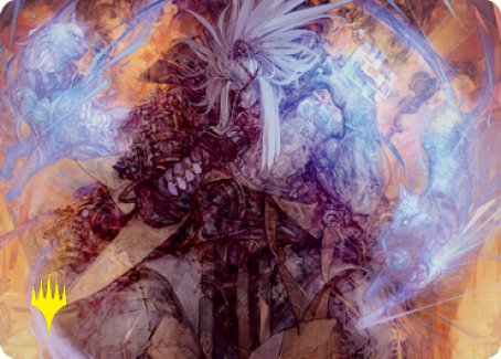 Satoru Umezawa Art Card (74/81) (Gold-Stamped Signature) (74) [Art Series: Kamigawa: Neon Dynasty]