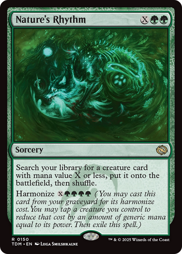 Nature's Rhythm (150) [Tarkir: Dragonstorm]