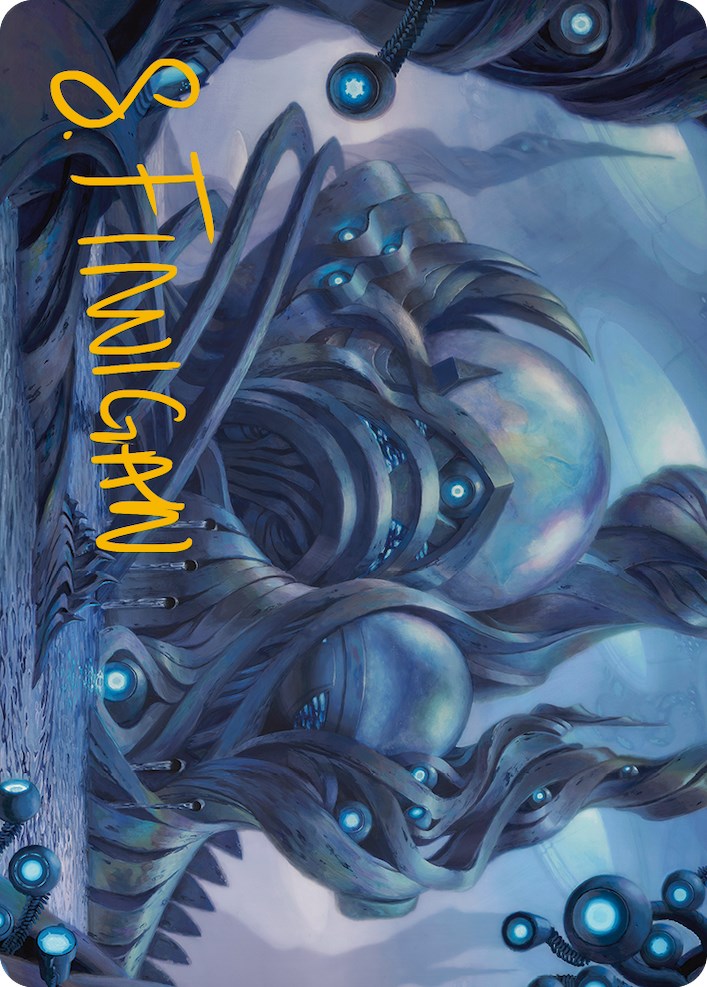 The Surgical Bay Art Card (Gold-Stamped Signature) (62) [Art Series: Phyrexia: All Will Be One]