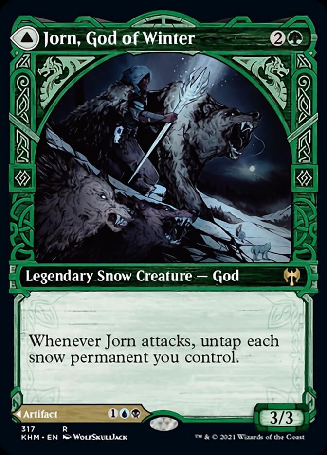 Jorn, God of Winter (Showcase) (317) [Kaldheim]