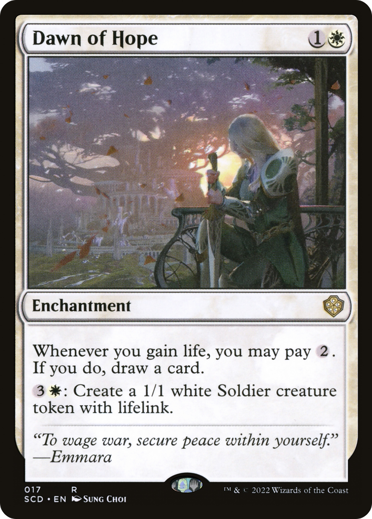 Dawn of Hope (17) [Starter Commander Decks]