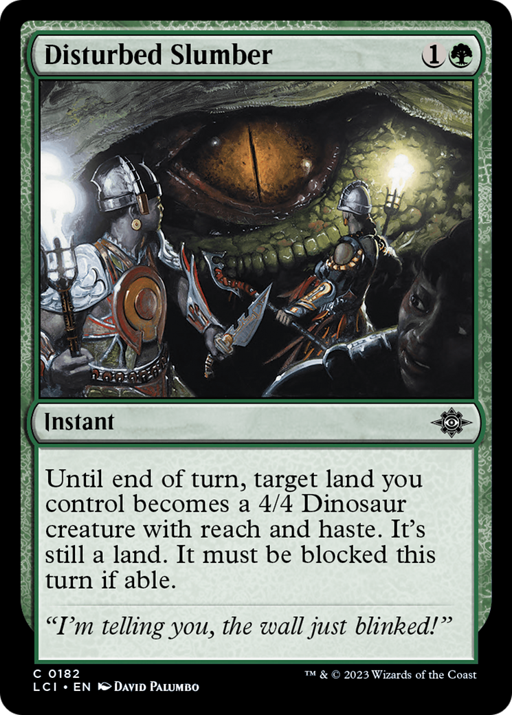 Disturbed Slumber (182) [The Lost Caverns of Ixalan]