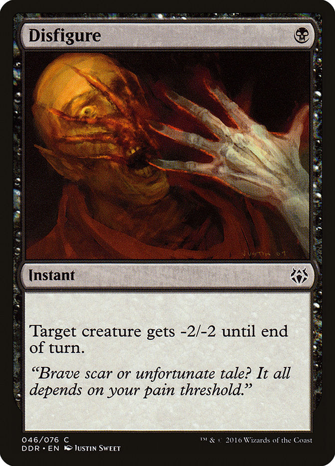 Disfigure (46) [Duel Decks: Nissa vs. Ob Nixilis]