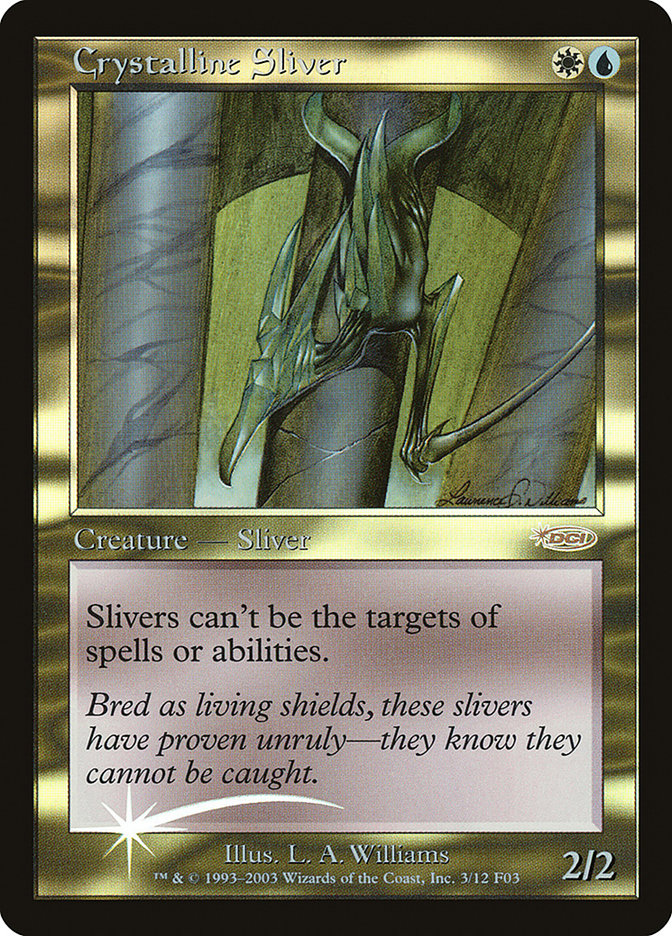 Crystalline Sliver (3) [FNM Promos]