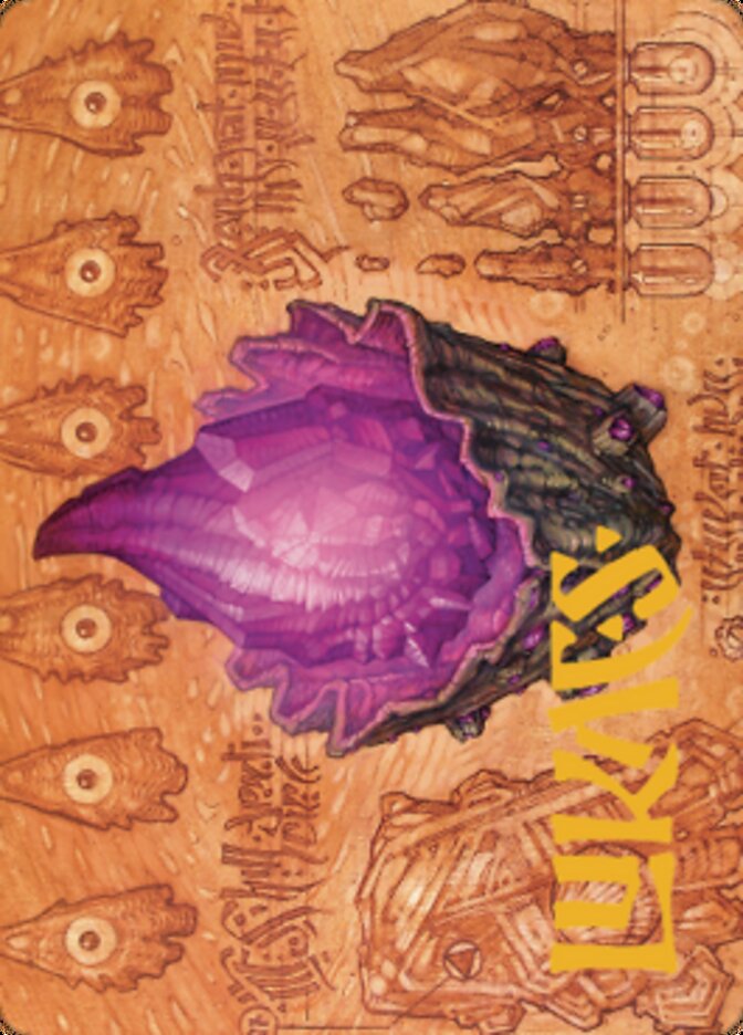 Thorn of Amethyst Art Card (Gold-Stamped Signature) (80) [Art Series: The Brothers' War]