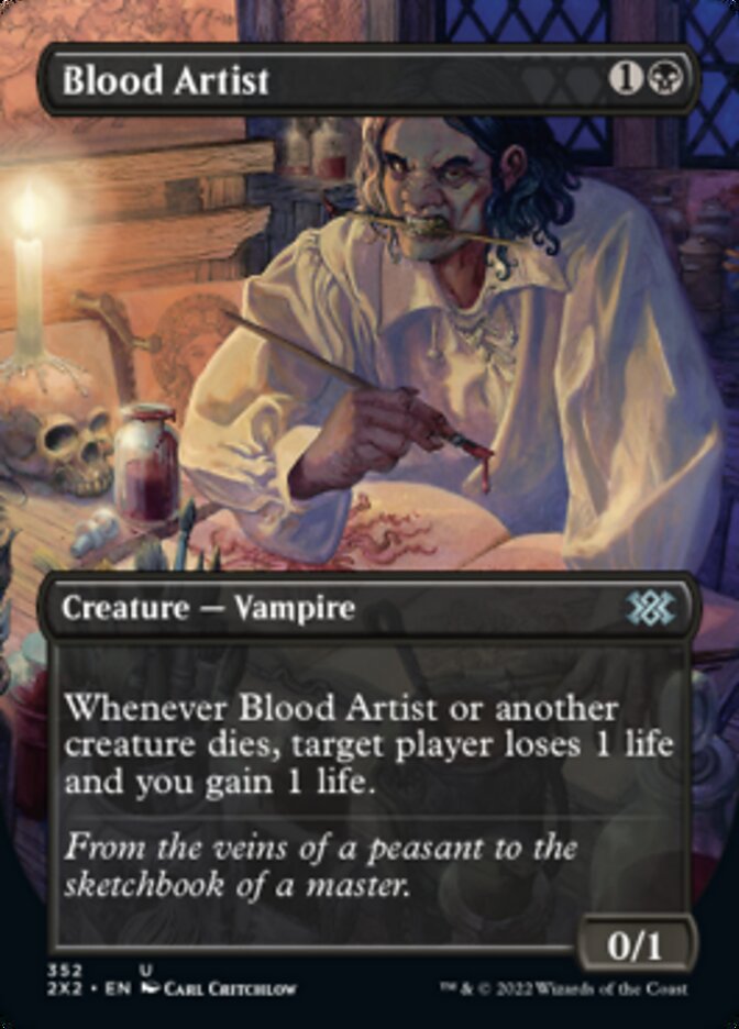 Blood Artist (Borderless) (352) [Double Masters 2022]