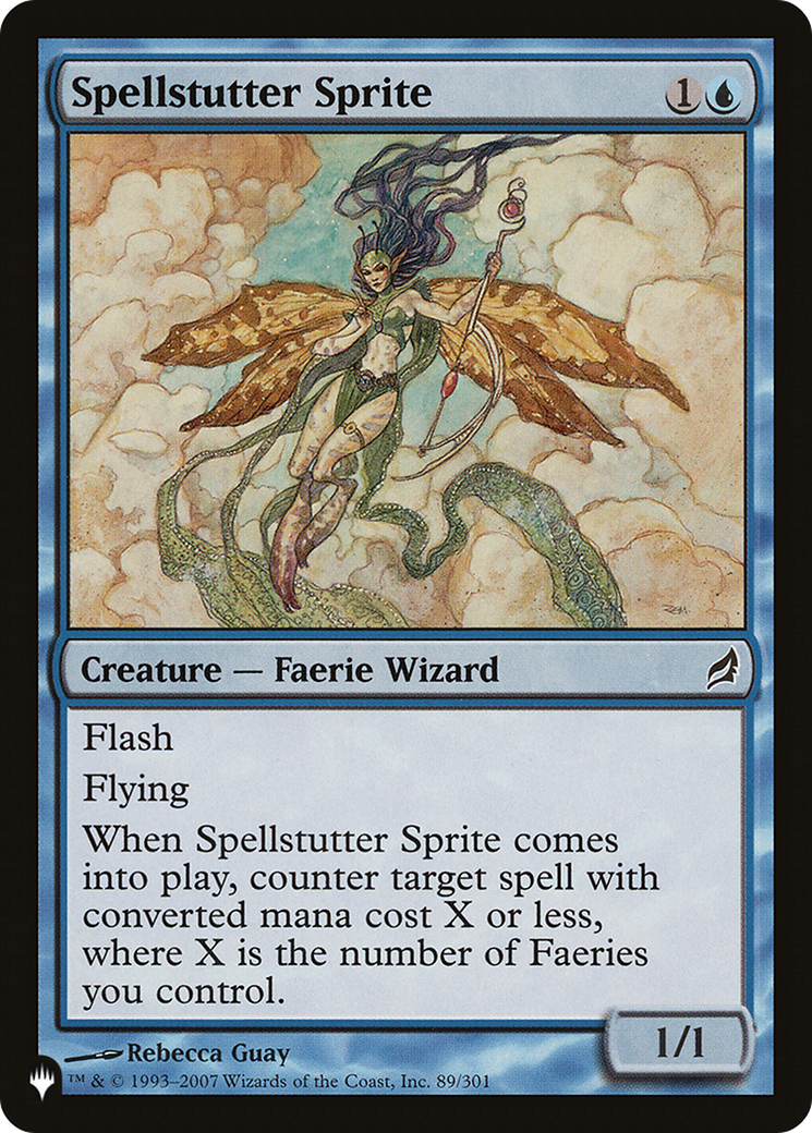 Spellstutter Sprite (89/301) [The List Reprints]