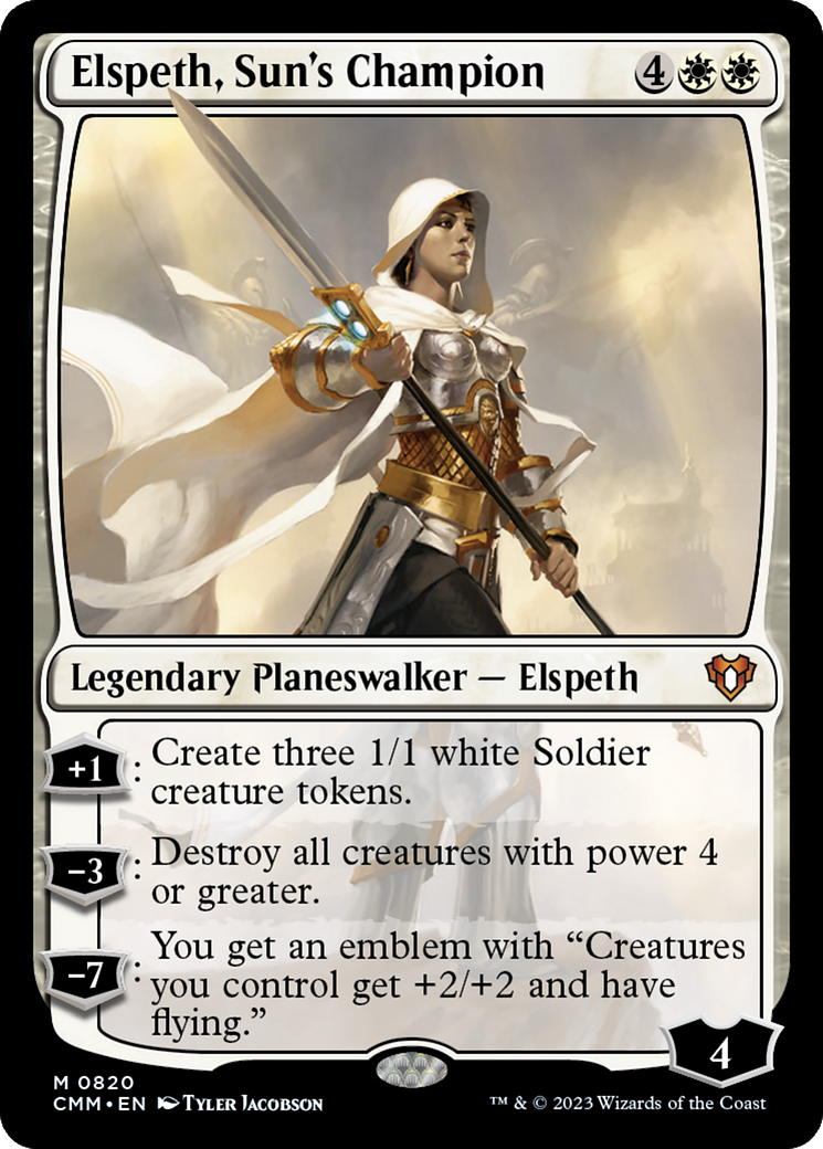 Elspeth, Sun's Champion (820) [Commander Masters]
