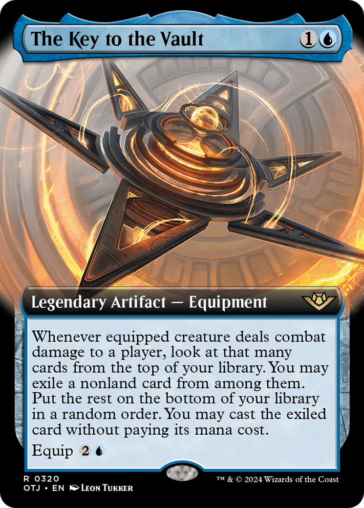 The Key to the Vault (Extended Art) (320) [Outlaws of Thunder Junction]