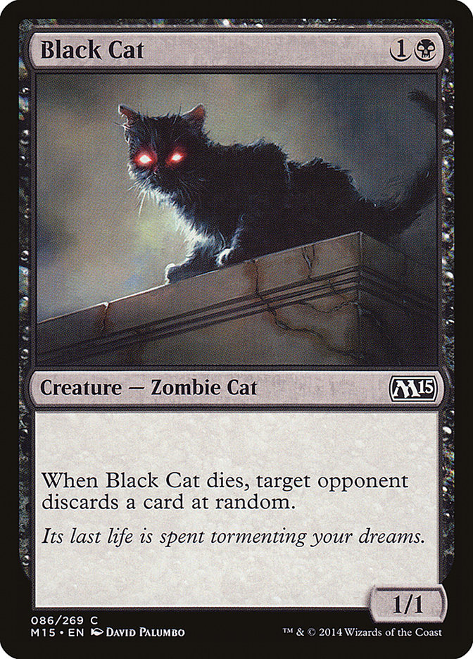 Black Cat (86) [Magic 2015 (M15)]