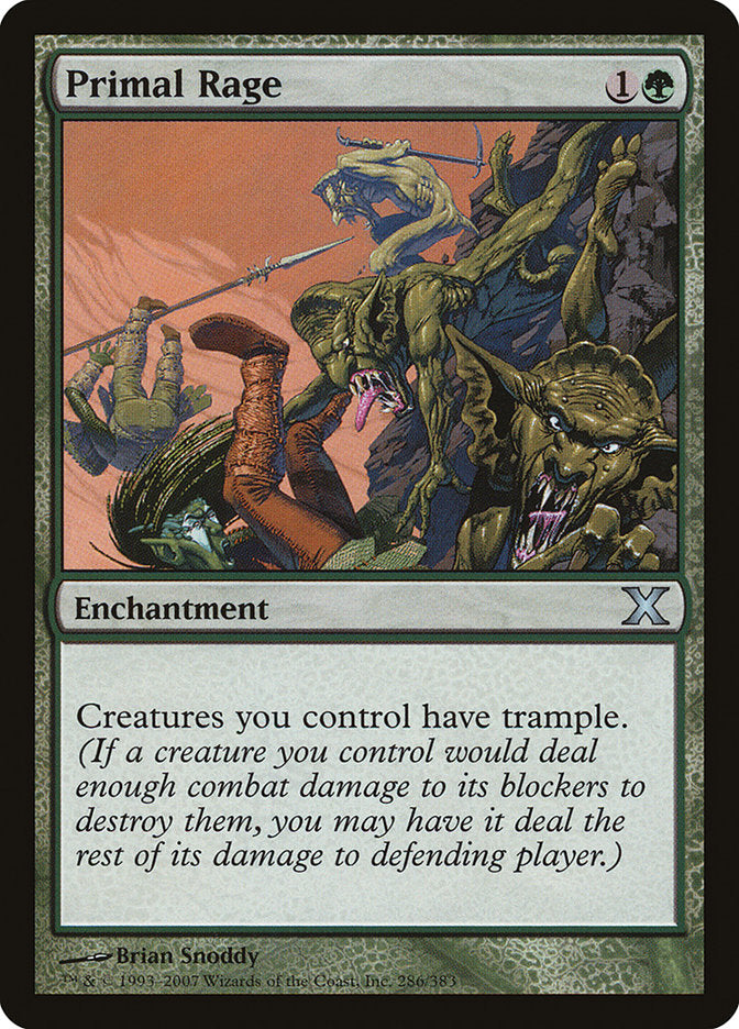 Primal Rage (286) [10th Edition]