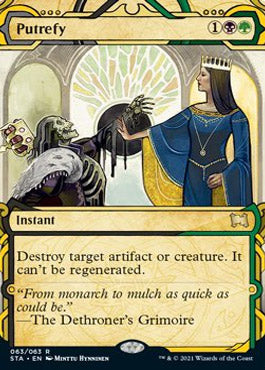 Putrefy (Foil Etched) (63) [Strixhaven: Mystical Archive]