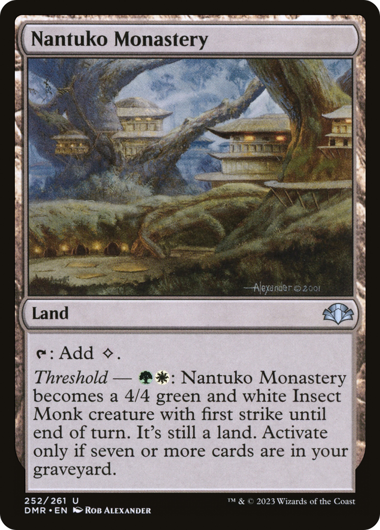 Nantuko Monastery (252) [Dominaria Remastered]