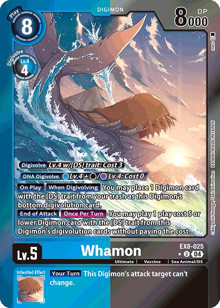 Whamon (Limited Foil) (EX8-025 U) [Chain of Liberation]