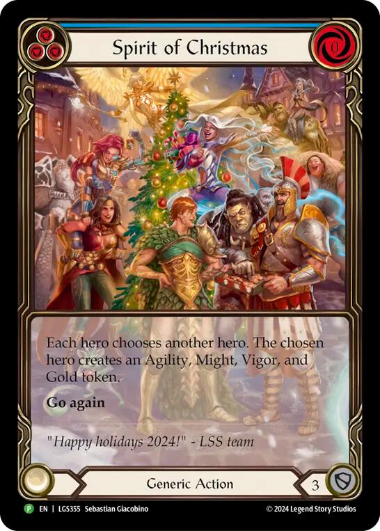 Spirit of Christmas - LGS355 (LGS355) [Flesh and Blood: Promo Cards]