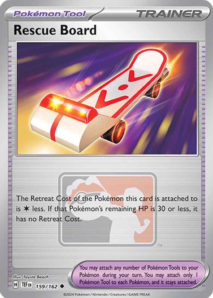 Rescue Board - 159/162 (League Promo) (159/162) [League & Championship Cards]