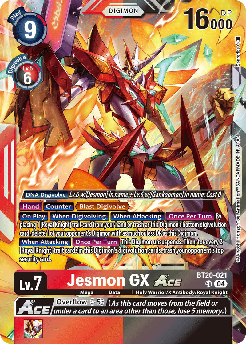Jesmon GX ACE (BT20-021 SR) [Release Special Booster 2.5]