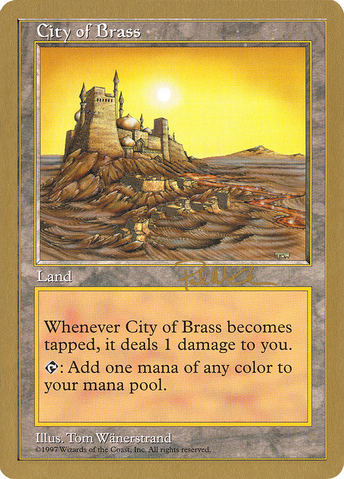 City of Brass - 1997 Paul McCabe (5ED) [World Championship Decks]