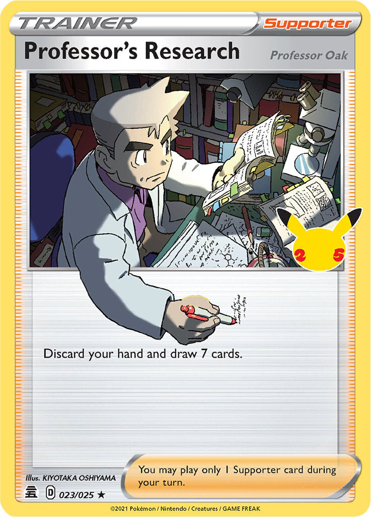 Professor's Research [Professor Oak] (023/025) [Celebrations]
