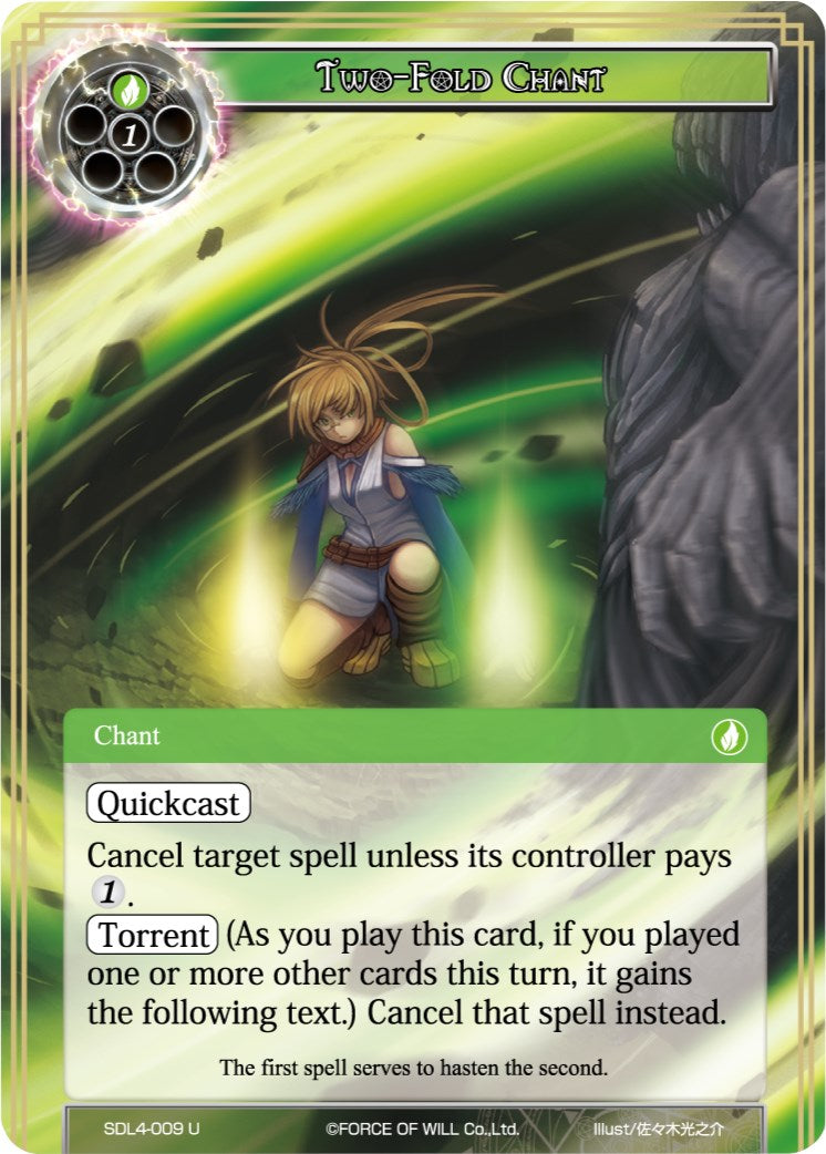 Two-Fold Chant (SDL4-009) [L1 Starter Deck - Swarming Elves]