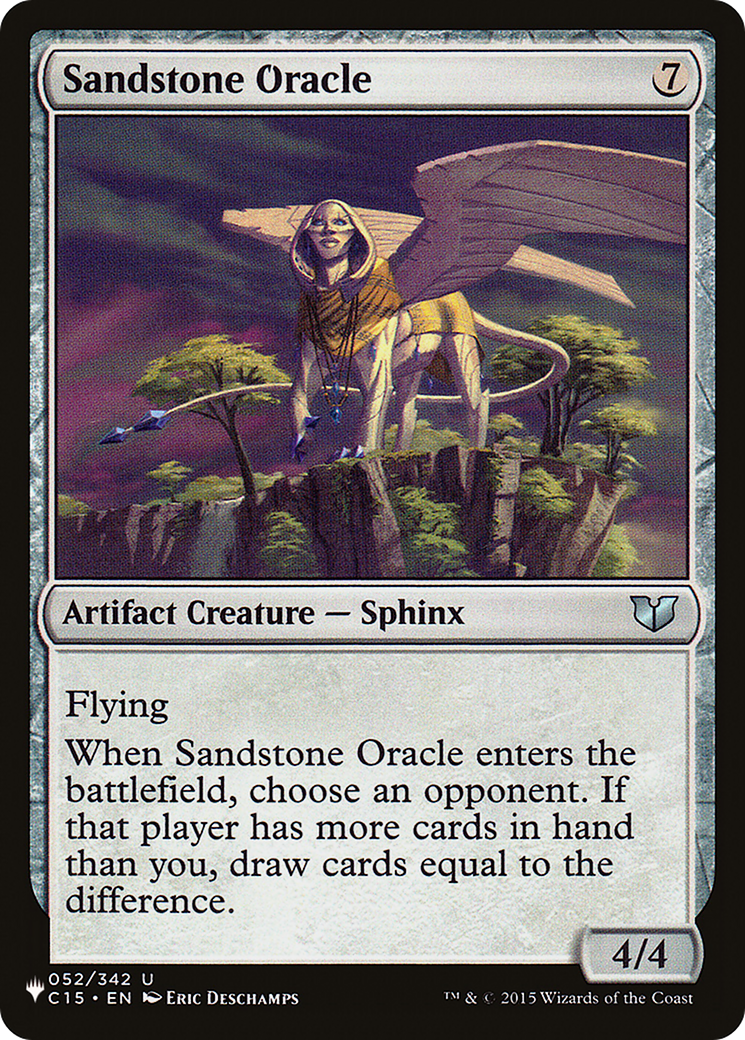 Sandstone Oracle (C15) (52) [The List Reprints]