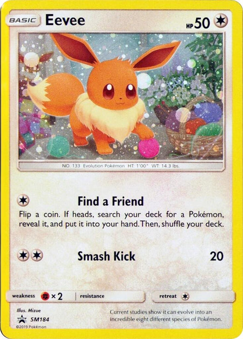 Image for Eevee - SM184 (Cosmos Holo) (SM184) [SM Promos] - Pokemon