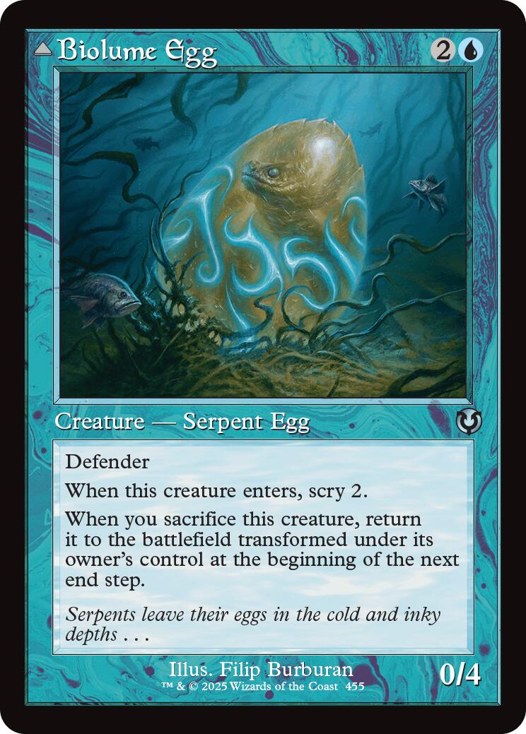Biolume Egg (Retro Frame) (455) [Innistrad Remastered]