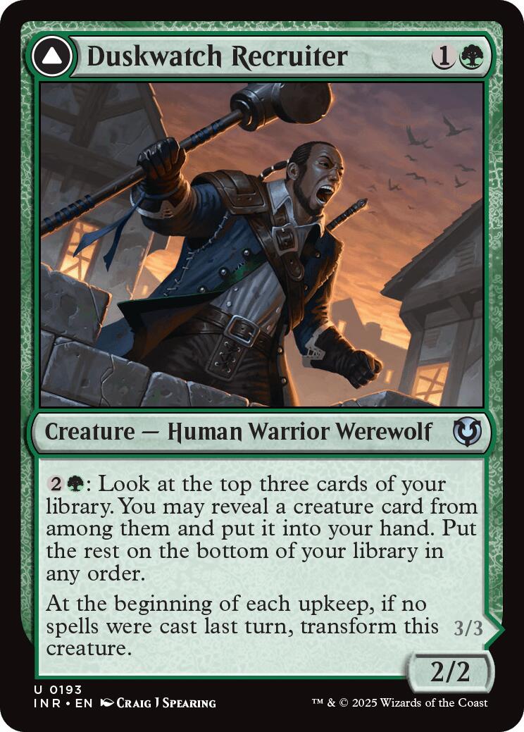 Duskwatch Recruiter (193) [Innistrad Remastered]