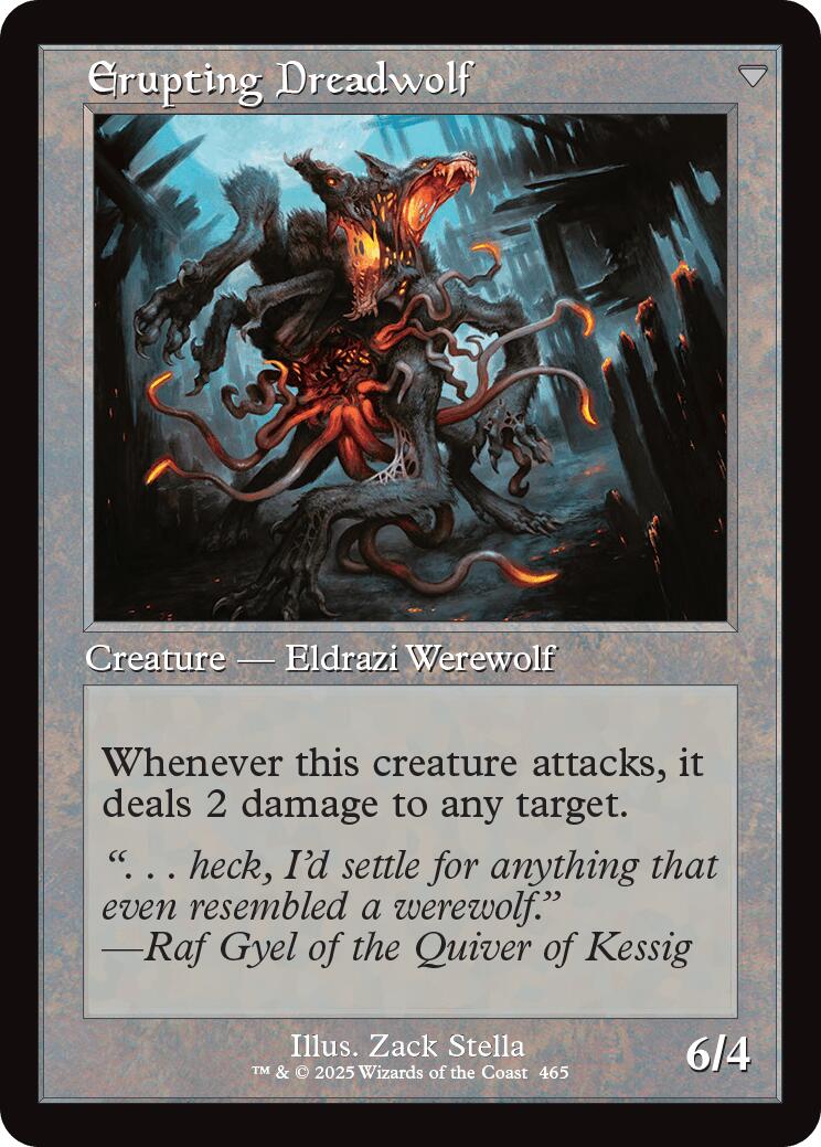 Smoldering Werewolf (Retro Frame) (465) [Innistrad Remastered]