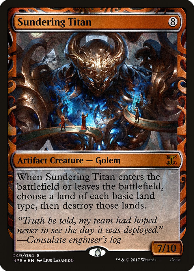 Sundering Titan (49) [Masterpiece Series: Kaladesh Inventions]