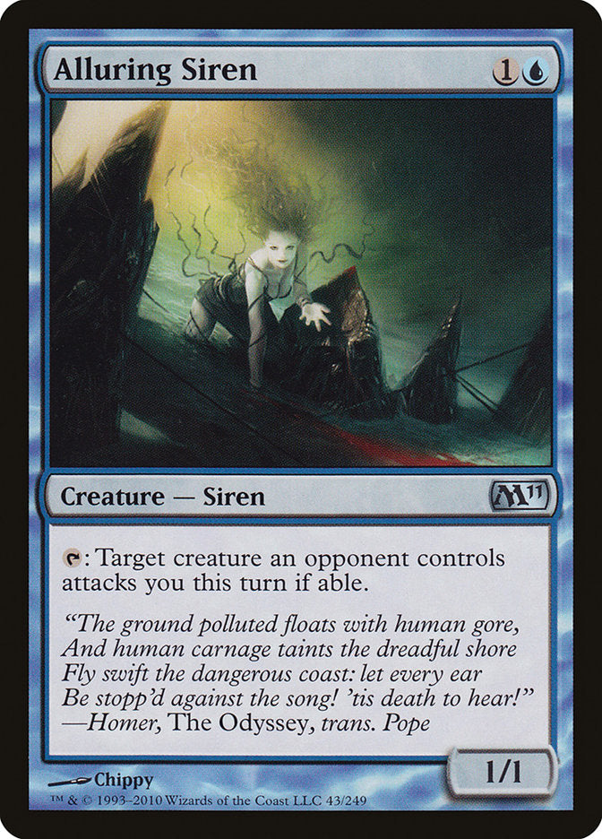Alluring Siren (43) [Magic 2011 (M11)]