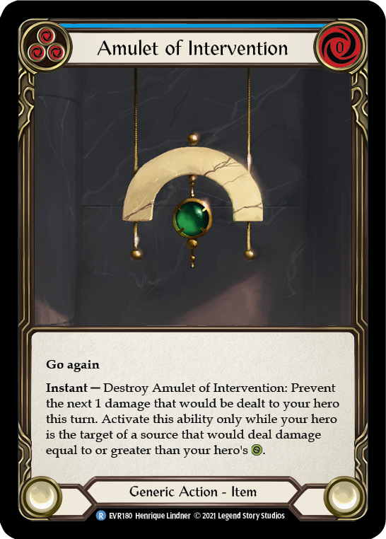 Amulet of Intervention (EVR180) [Everfest]