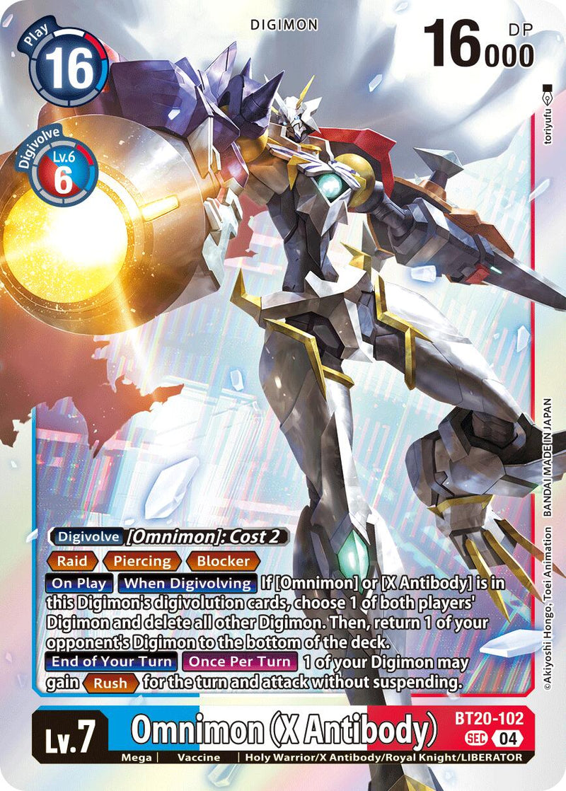 Omnimon (X Antibody) (BT20-102 SEC) [Release Special Booster 2.5]