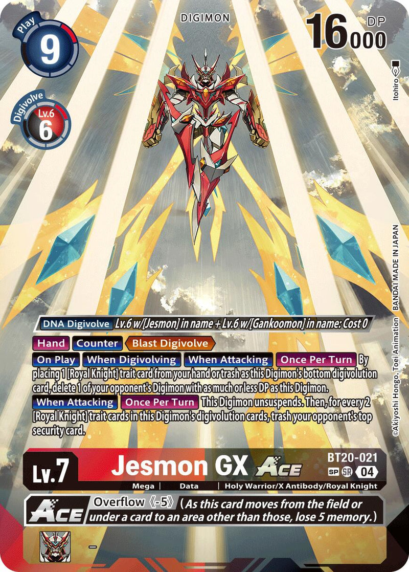 Jesmon GX ACE (Textured) (BT20-021 SR) [Release Special Booster 2.5]
