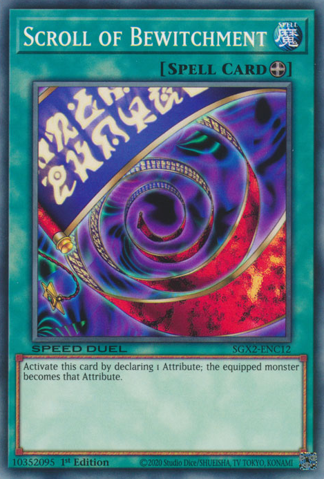 Scroll of Bewitchment (SGX2-ENC12) [Speed Duel GX: Midterm Paradox]