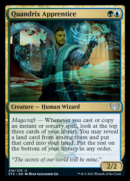 Quandrix Apprentice (216) [Strixhaven: School of Mages]
