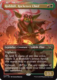 Redshift, Rocketeer Chief (Borderless) [Aetherdrift]