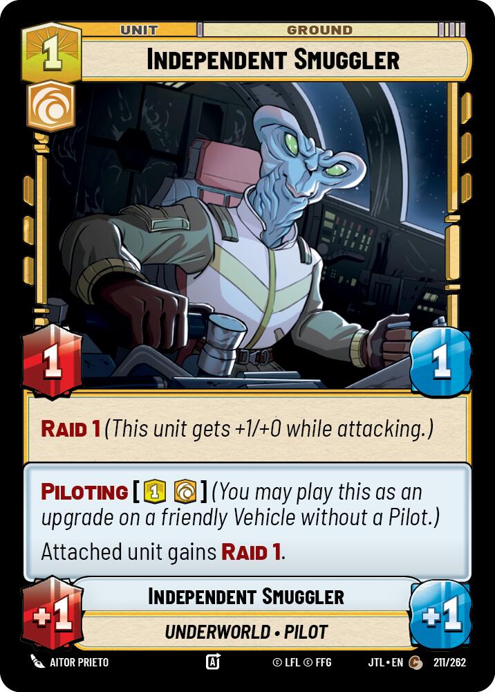 Independent Smuggler (211/262) [Jump to Lightspeed]