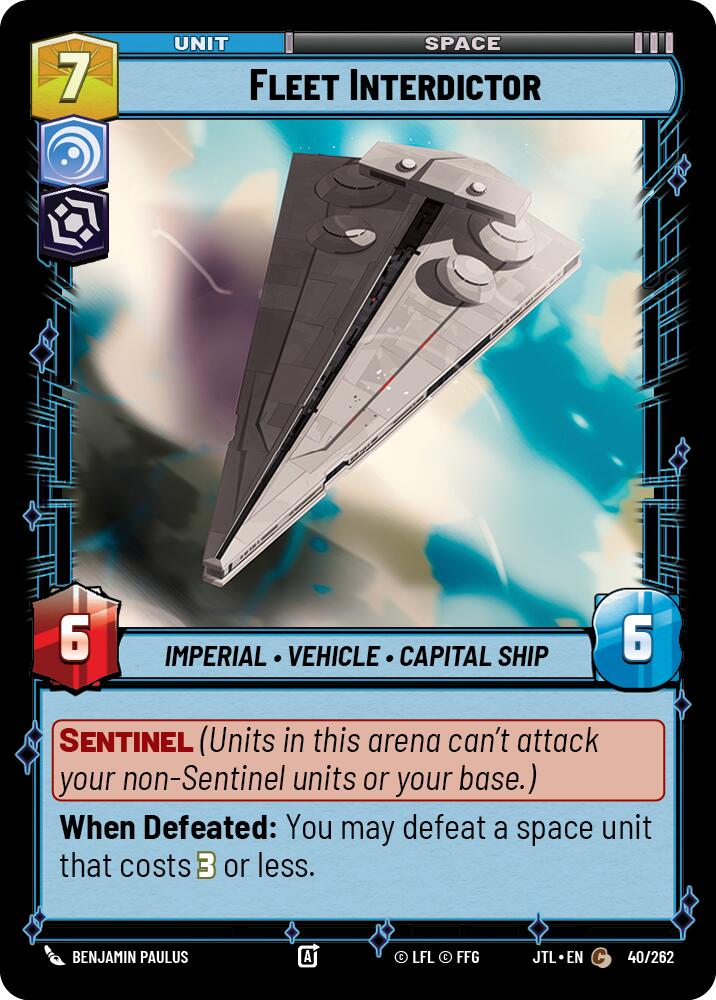 Fleet Interdictor (040/262) [Jump to Lightspeed]