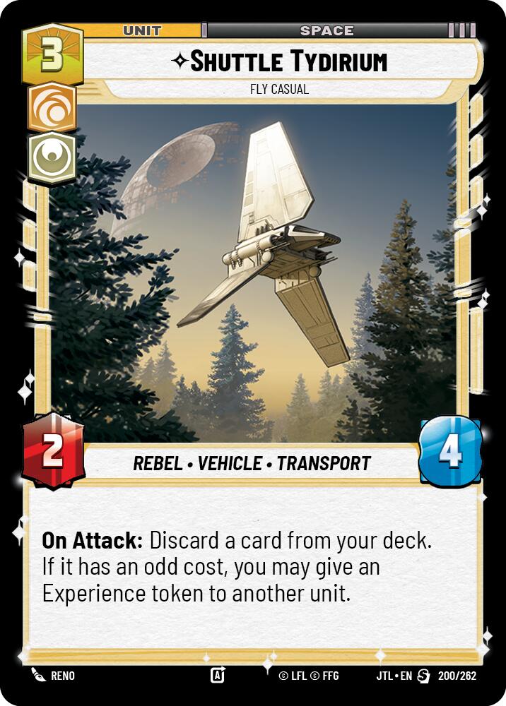 Shuttle Tydirium - Fly Casual (200/257) [Jump to Lightspeed]