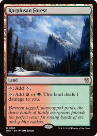 Karplusan Forest [Aetherdrift Commander]
