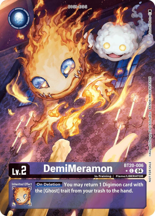 DemiMeramon [BT20-006] (Box Promotion Pack) [Release Special Booster Ver.2.5 Promos]