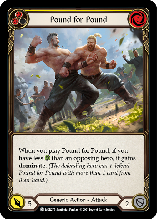 Pound for Pound (Yellow) [MON279] (Monarch)  1st Edition Normal