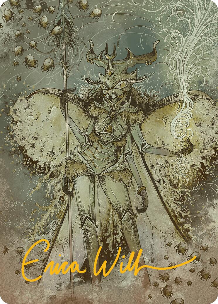 Aatchik, Emerald Radian Art Card (6/54) (Gold-Stamped Signature) (6) [Art Series: Aetherdrift]