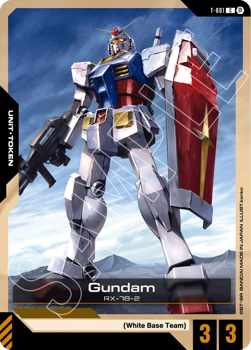 Image for Gundam (Token) (T-001) (Edition Beta) - Gundam Card Game