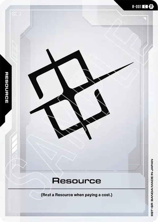Image for Resource (R-001) (Edition Beta) - Gundam Card Game