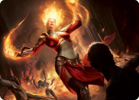 Light Up the Night Art Card (43) [Art Series: Innistrad: Midnight Hunt]